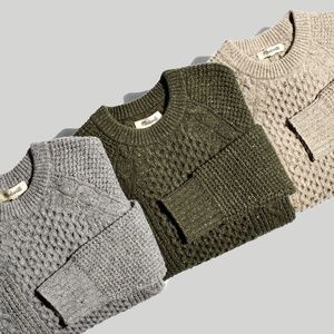 Madewell Men's Cableknit Fisherman Sweater